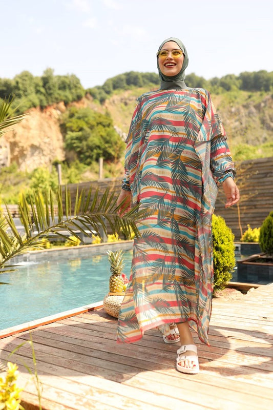 5 Pieces Set Burkeni with Colored Sleeves