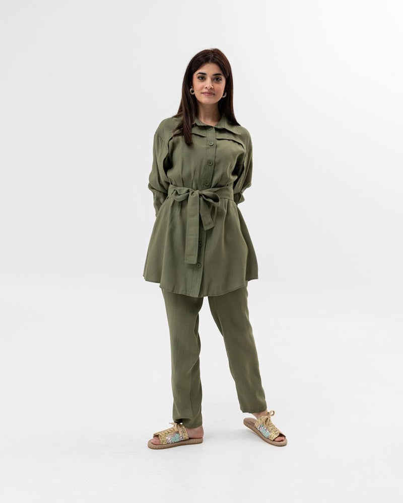 Two Piece Set with Belt