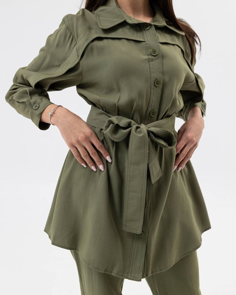 Two Piece Set with Belt
