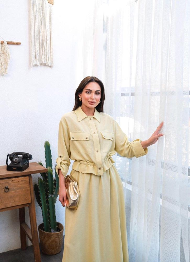 Linen Two Piece Set