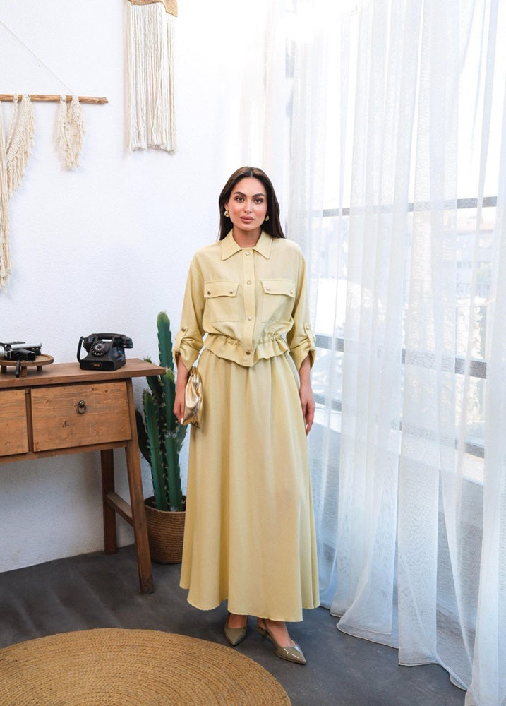 Linen Two Piece Set