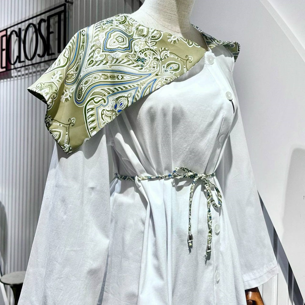 Shirt With Scarf