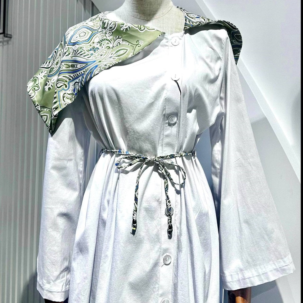 Shirt With Scarf