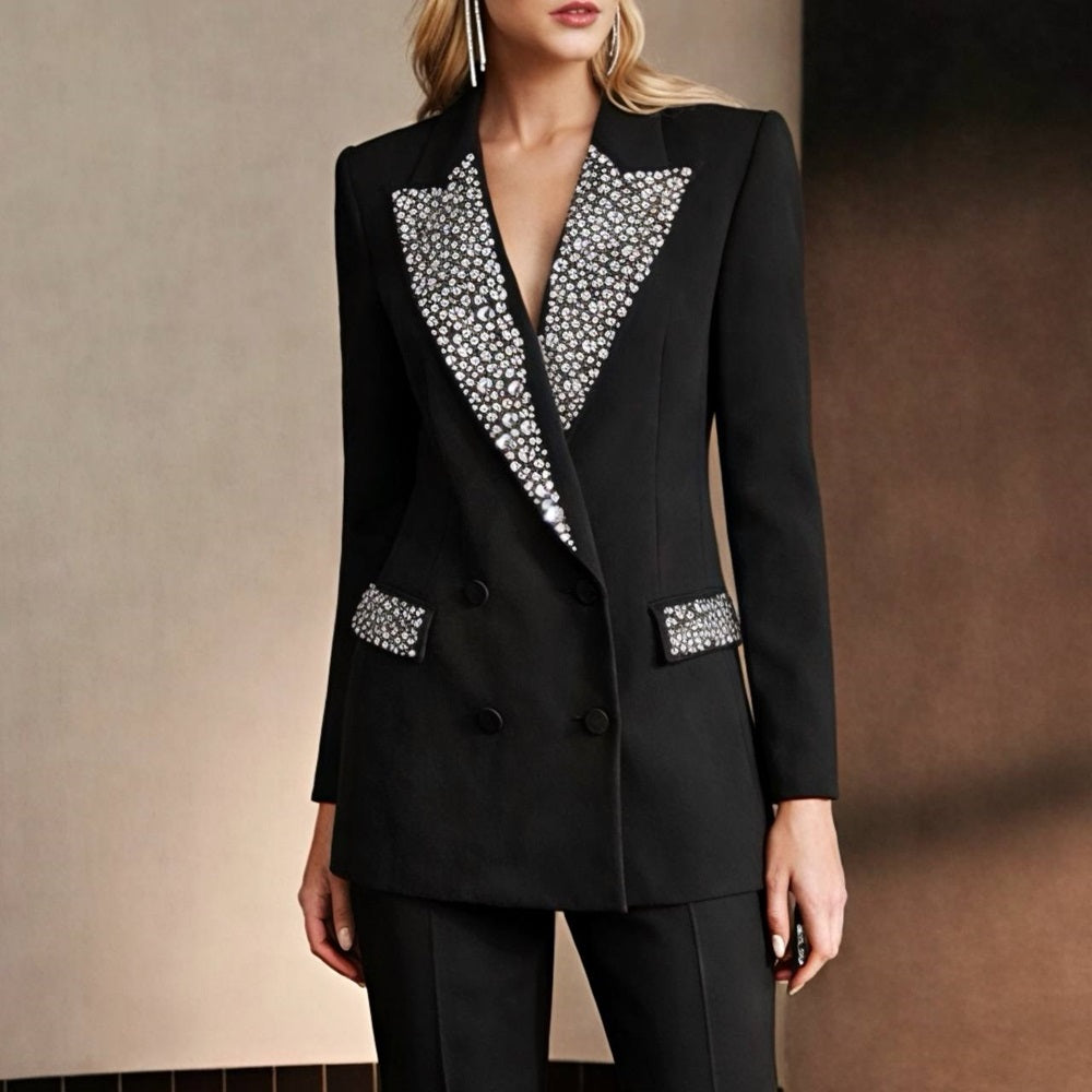 Blazer with Crystals