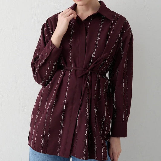 Shirt with Touch of Stone