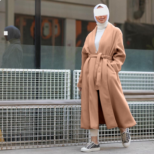 Long Woolen Coat