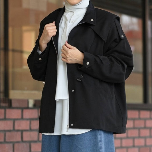 Stylish Short Trench Coat