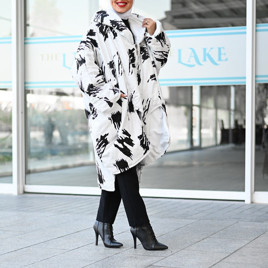 Oversized High & Low Coat