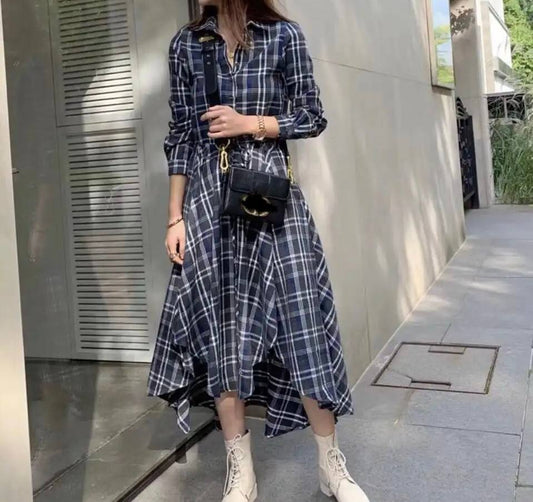 Plaid Long Shirt