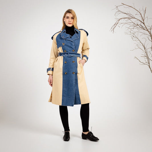 Jeans Trench Coat