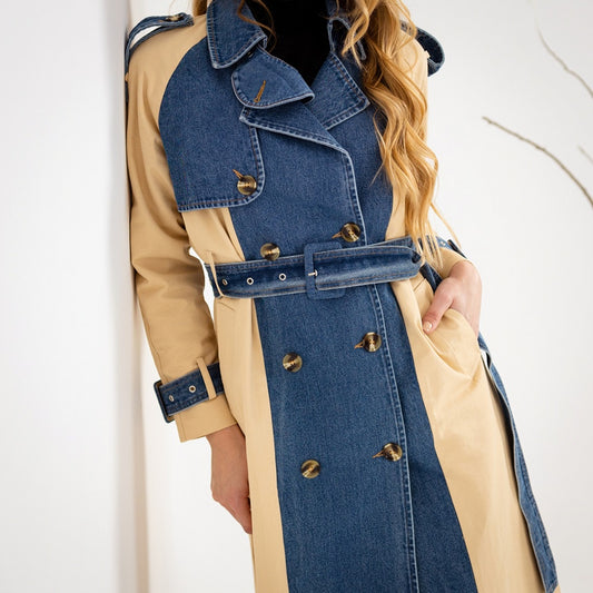 Jeans Trench Coat