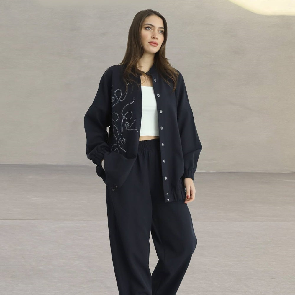 Two Piece Set with Embroidery