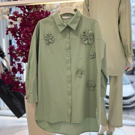 Shirt with Flowers