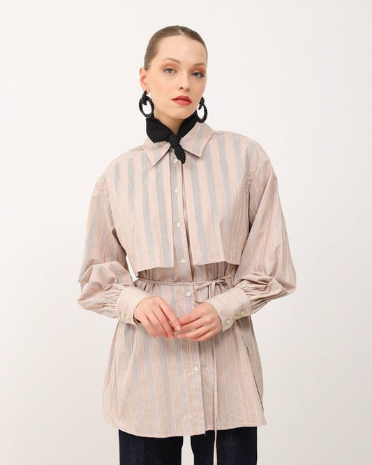Stylish Striped Shirt / قميص ستايل
