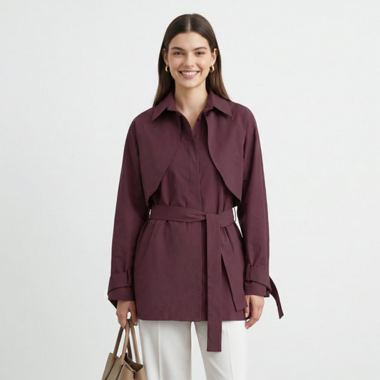 Stylish Shirt With Belt