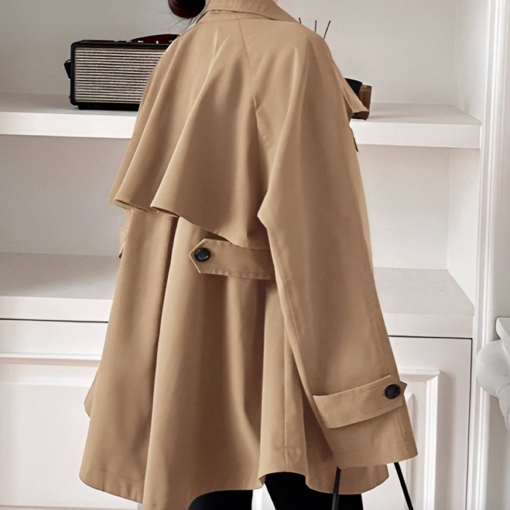 Zippered Jacket with Button