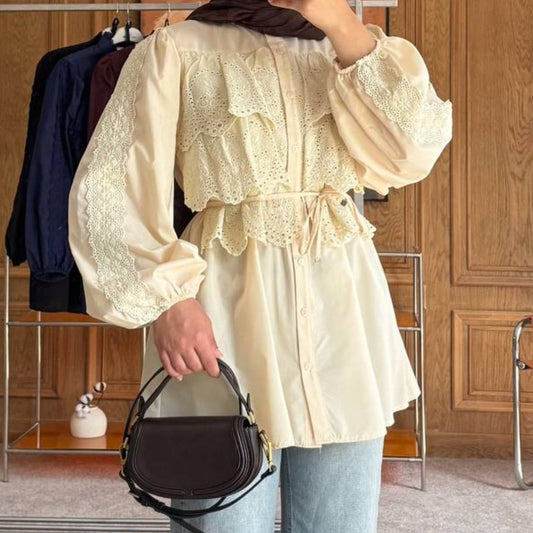 Shirt with Raffles