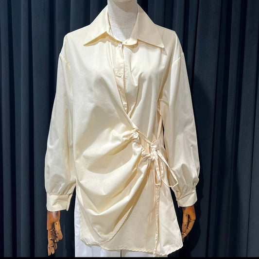 Plain Shirt with Tie