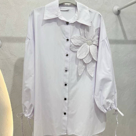 Shirt with  Flower