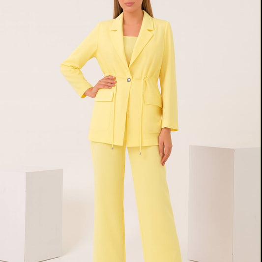 Full Set (Yellow Blazer with Pant)