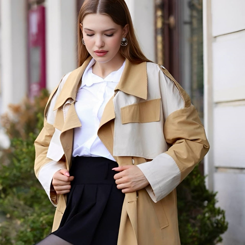Colored Trench Coat