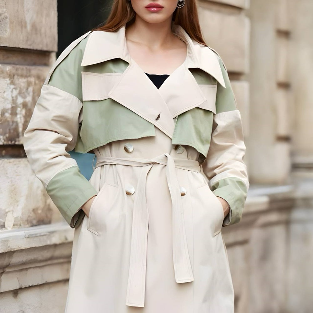 Colored Trench Coat