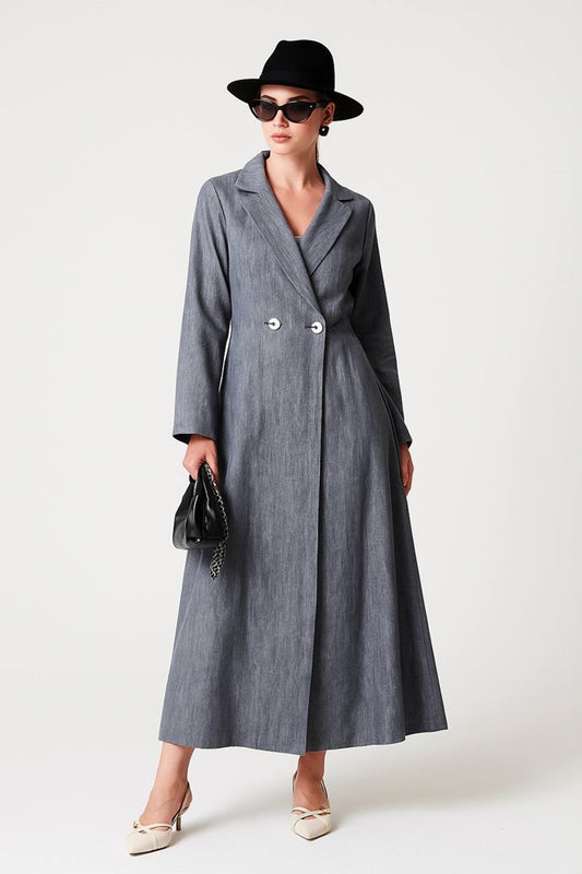 Long Linen Jacket