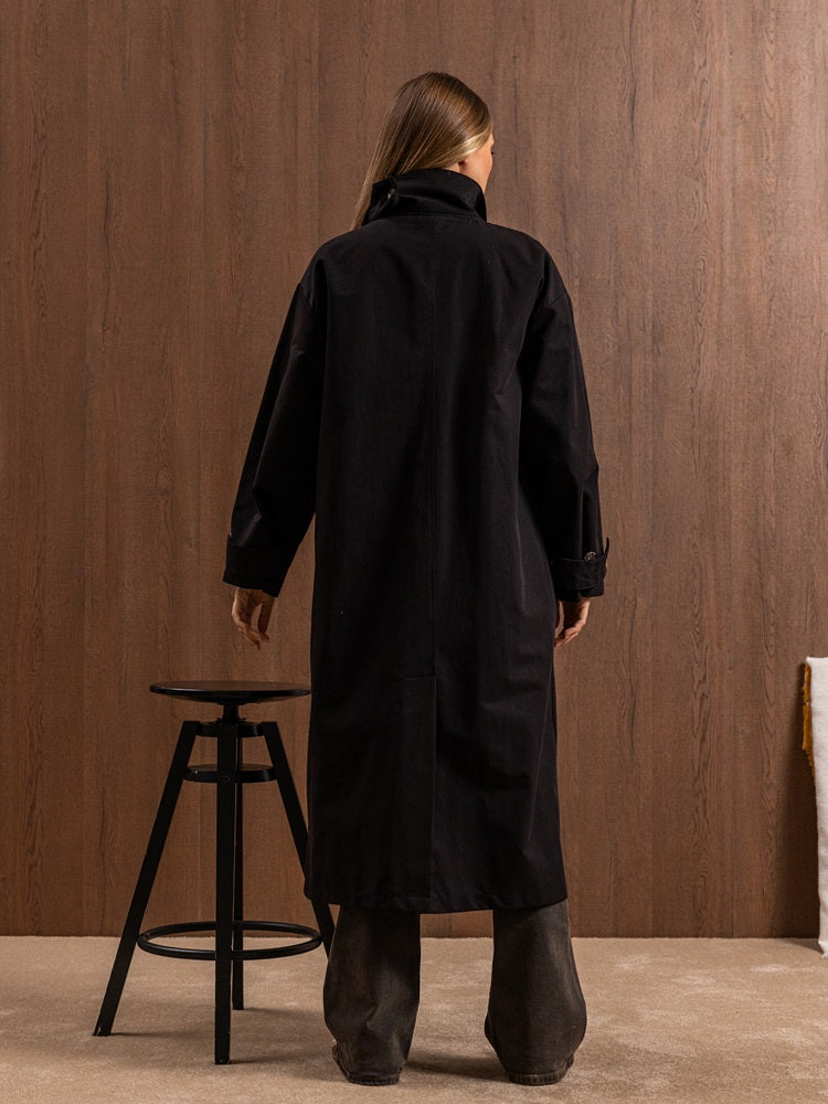 Long Jacket with Pockets