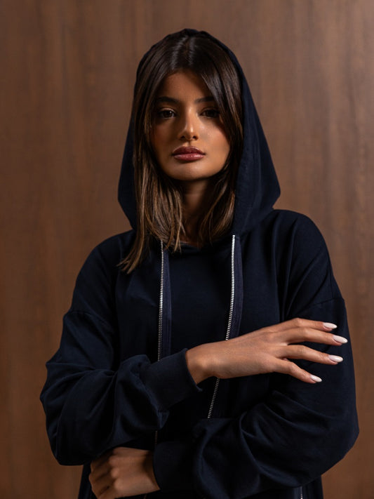 بلوزه مع سحاب