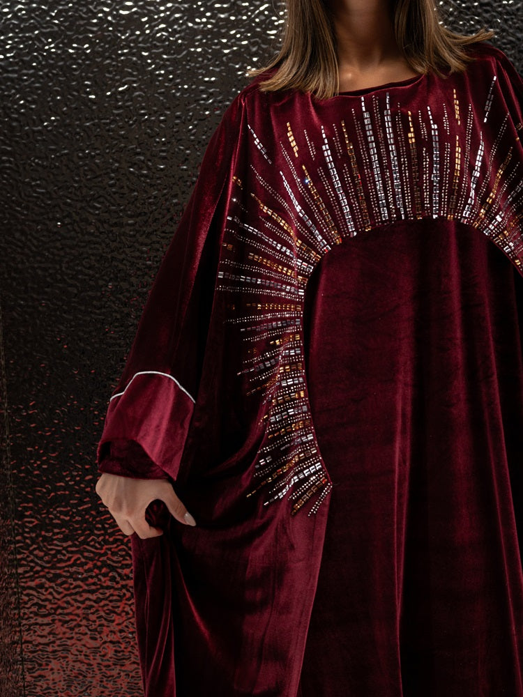 Garnet Glow Kaftan