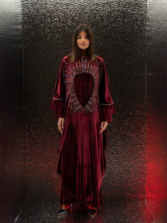 Garnet Glow Kaftan