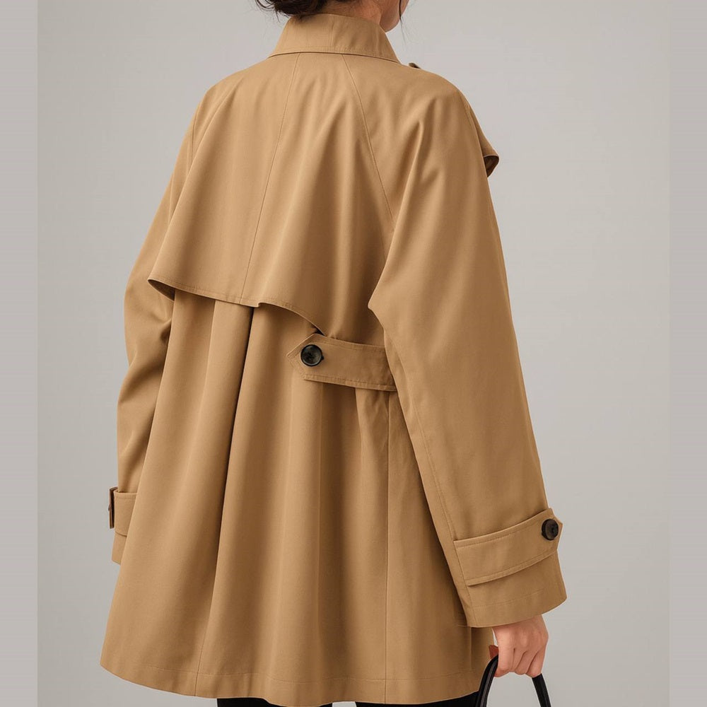 Zippered Jacket with Button