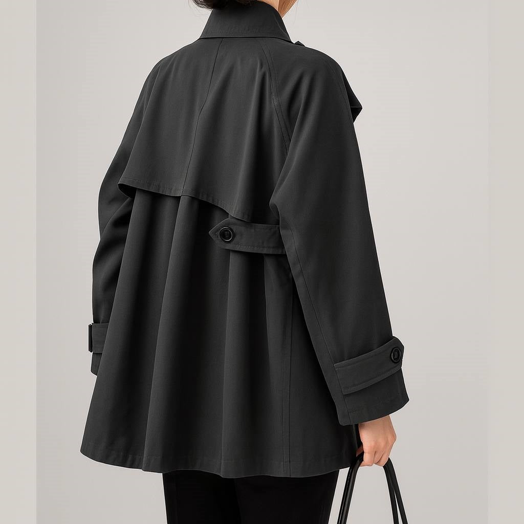 Zippered Jacket with Button