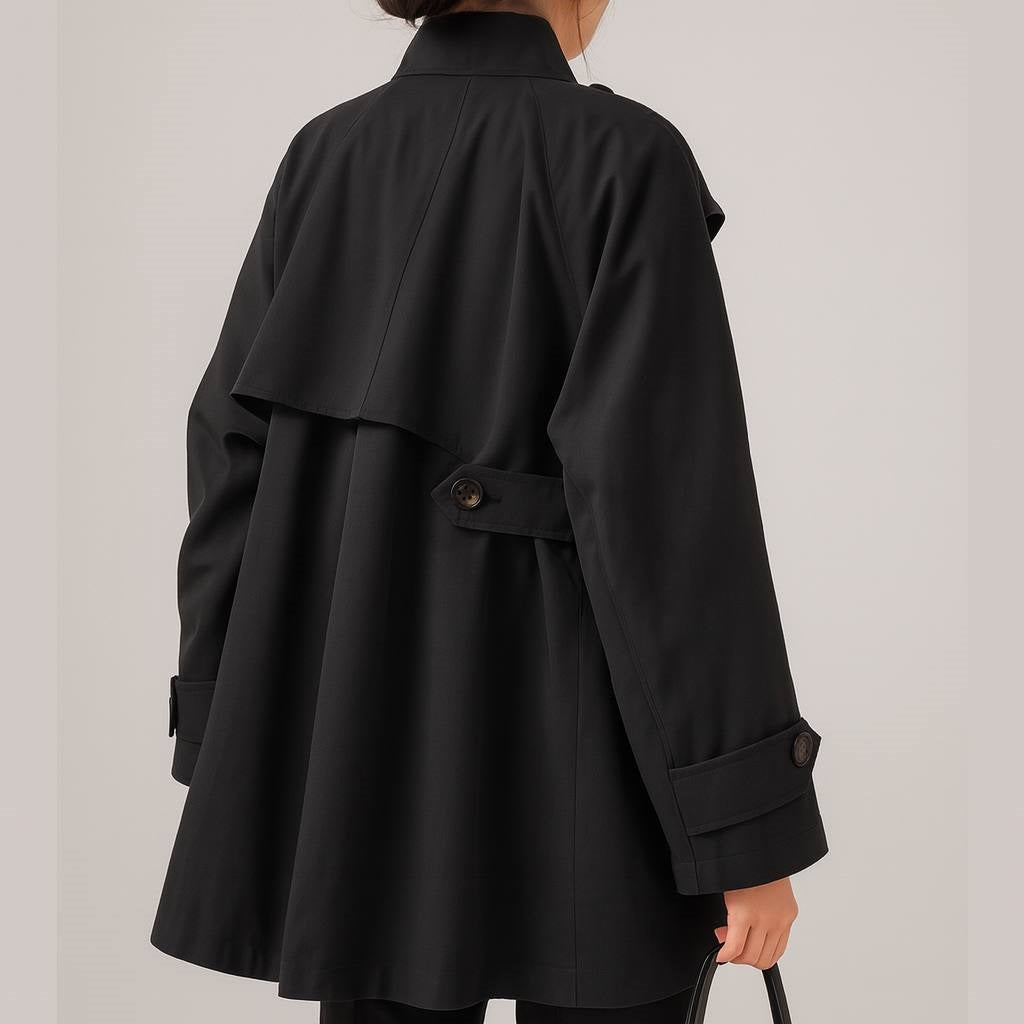 Zippered Jacket with Button