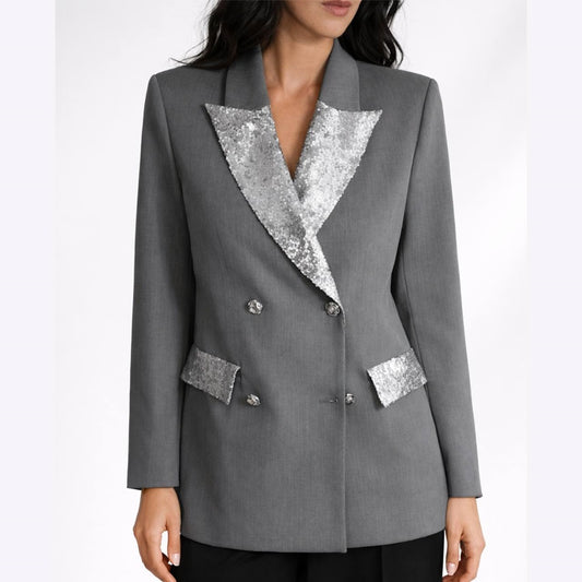 Elegant Grey Blazer