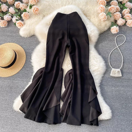 Black Flare Pant