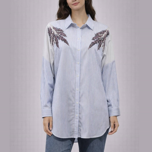 Striped Oversized Shirt