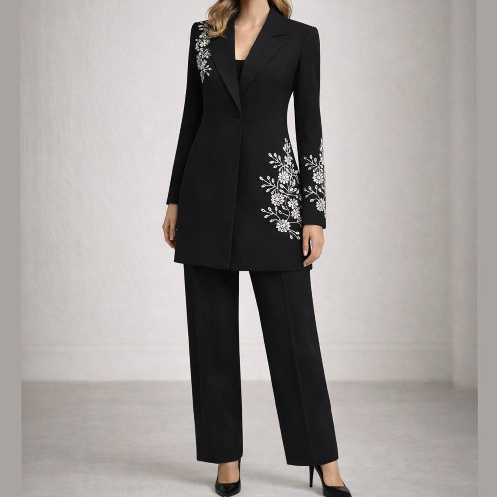 Two Piece Set with Crystals