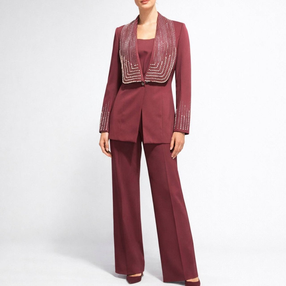 Three Pieces Set with Pearls – The Closet