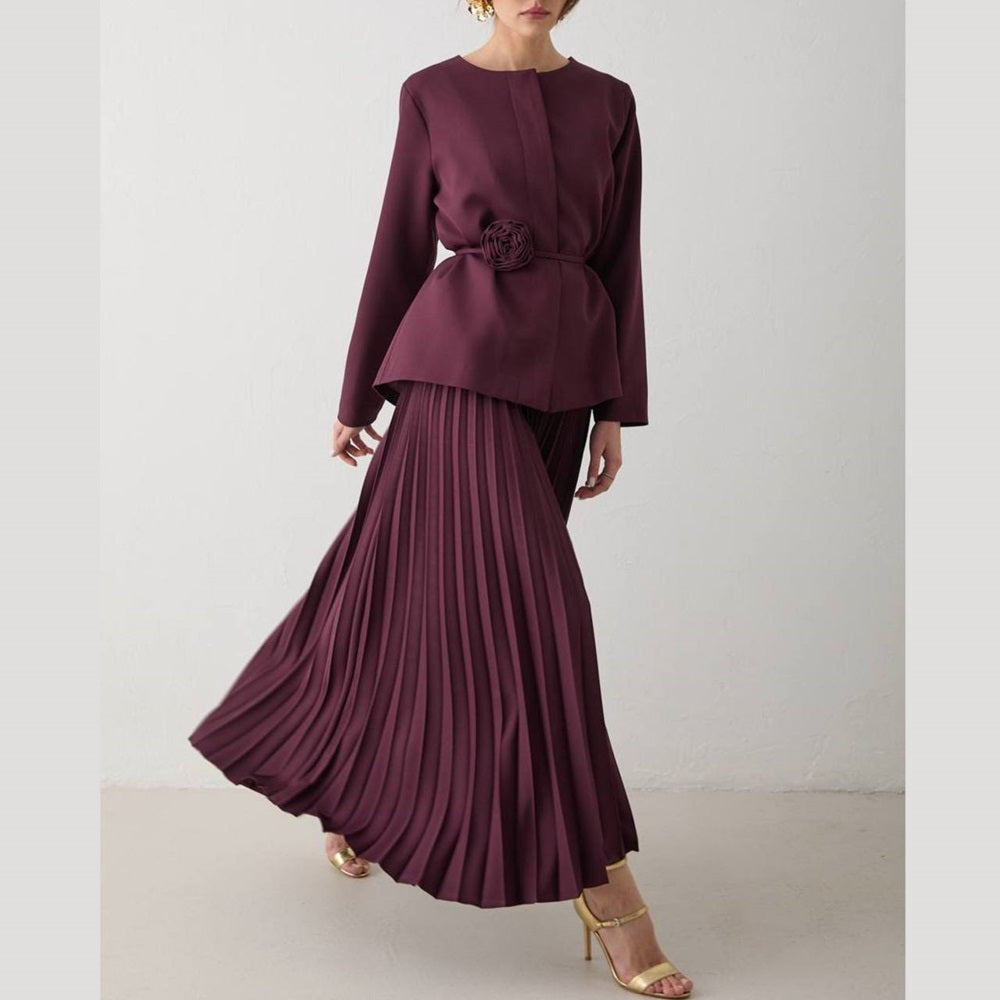 Two Piece Set (Skirt & Blazer)