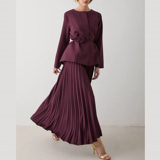 Two Piece Set (Skirt & Blazer)