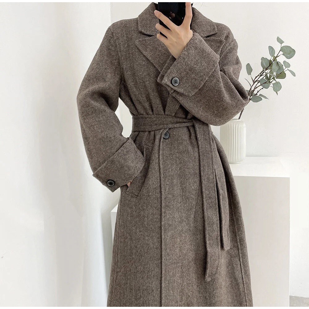 Long Woolen Coat