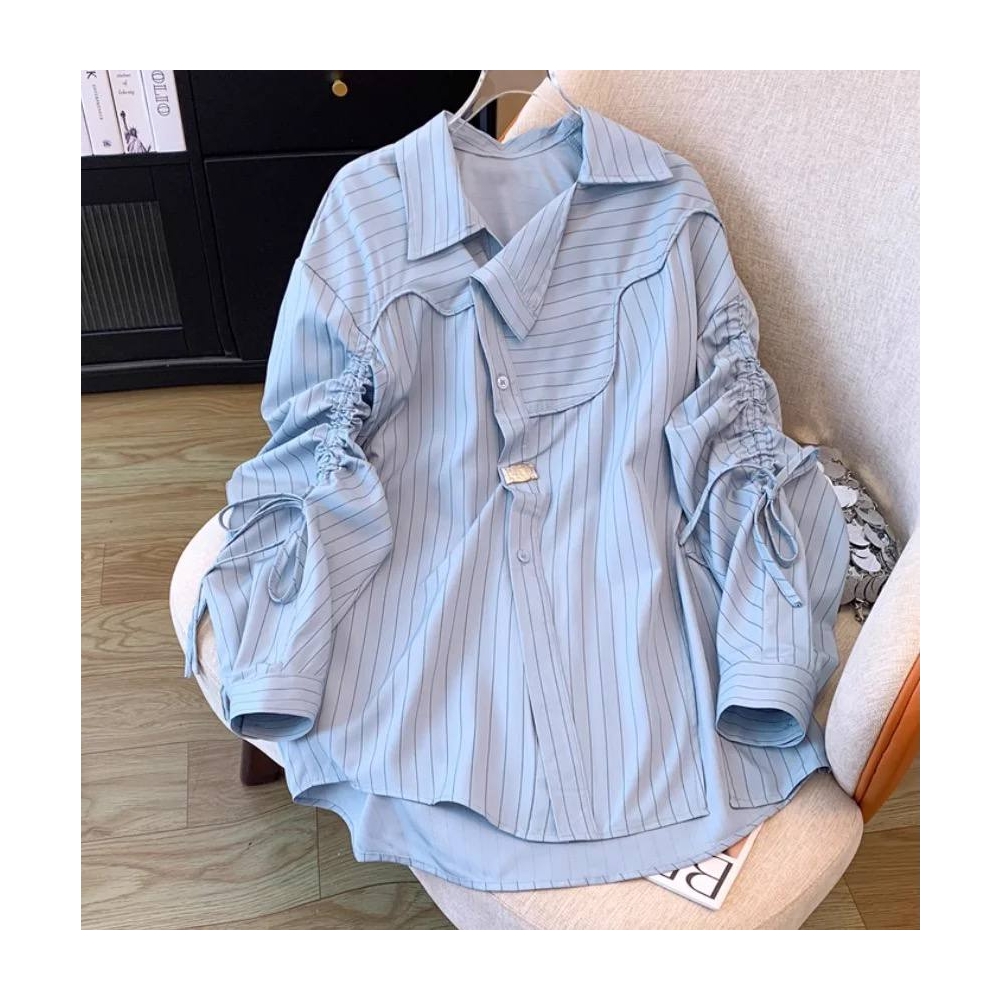 Loose Stripe Shirt/ Shirts