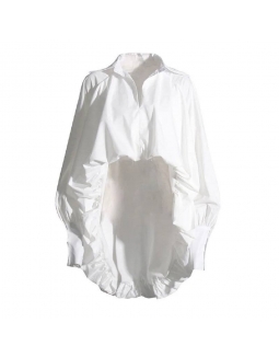 White Puffed Shirt